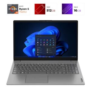 Lenovo V15 – AMD Ryzen 5 7520U – 16GB – 512GB – Arctic Grey