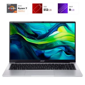 Acer Aspire Lite – AMD Ryzen 7 5825U – 8GB – 512GB – Light Silver
