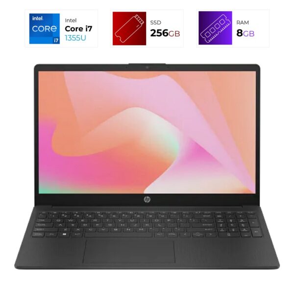 LAPTOP HP 15T-FD000 15.6″ I7-1355U 8GB 256GB SDD WIN 11 INGL