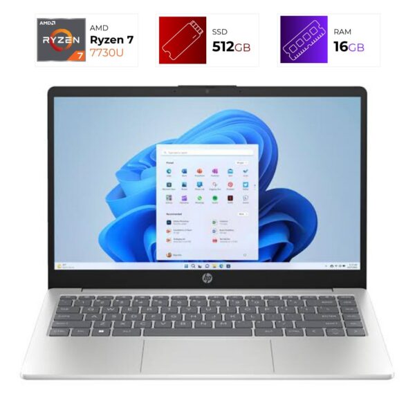 HP 15-fc0027ca – AMD Ryzen 7 7730U – 16GB – 512GB