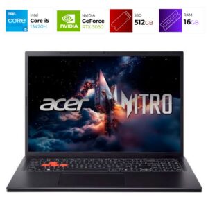 Acer Nitro Lite NL16-71G-58BW – Intel i5 13420H – 16 GB – RTX 3050 – 512GB
