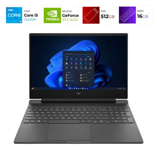 HP Victus – I5-13420H – 16GB – RTX3050 – 512GB