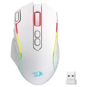 Redragon Taipan Max – Wireless – Blanco