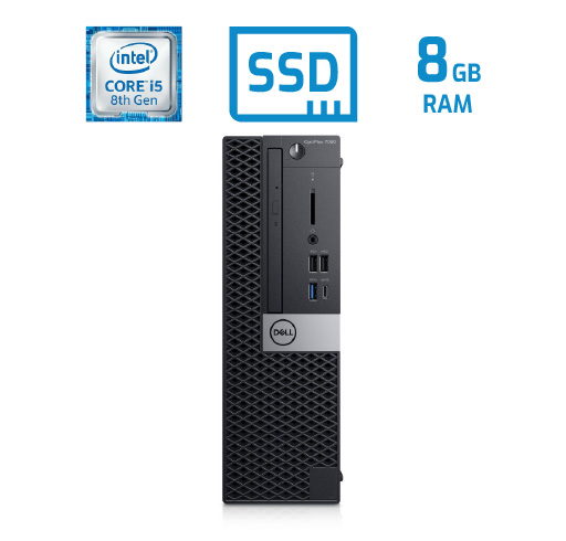 DELL Optiplex 7060 Core i5 8500 8GB DDR4 256GB SSD