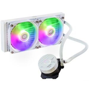 ENFRIAMIENTO LIQUIDO COOLER MASTER 240L CORE ARGB – BLANCO