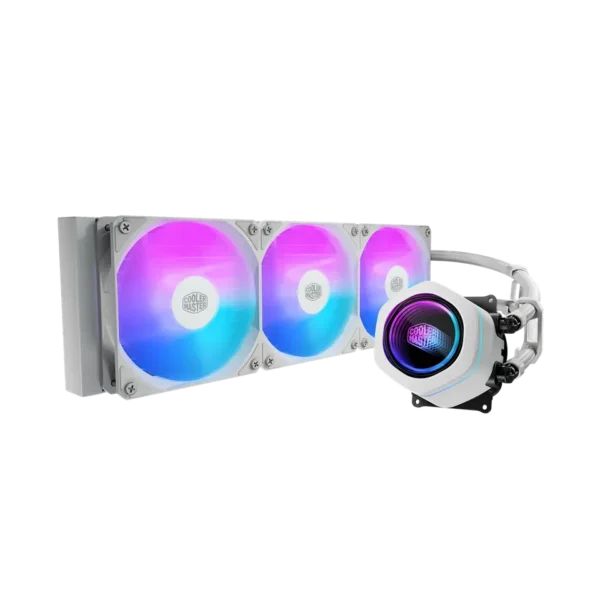 ENFRIAMIENTO LIQUIDO COOLER MASTER MASTERLIQUID CORE NEX 360 ARGB – BLANCO