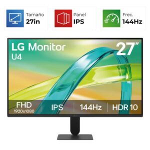LG U4 – 27″ – FHD – 144Hz – IPS