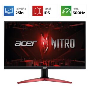 Acer Nitro KG251Q – 25″ – FHD- 300Hz – IPS