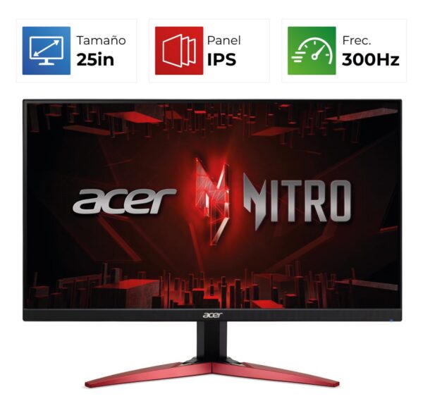 Acer Nitro KG251Q – 25″ – FHD- 300Hz – IPS