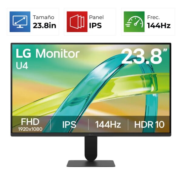 LG U4 – 24″ – FHD – 144Hz – IPS
