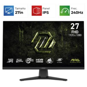 MSI MAG 272F X24 – 27″ – FHD – 240Hz – IPS