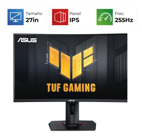 Asus Tuf Gaming VG27AQME5F – 27″- QHD – 255Hz – 0,03 Ms – Fast IPS