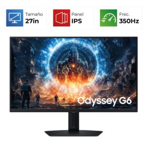 Samsung Odyssey G6 – 27″ – 2K – 350Hz – IPS