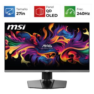 MSI MAG 272QP QD-OLED X24 – 27″ – WQHD – 240Hz