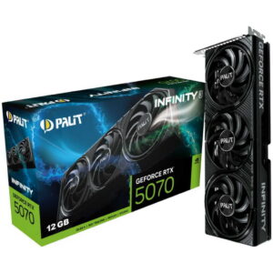 TARJETA DE VIDEO PALIT RTX-5070 12GB INFINITY 3