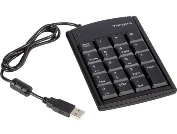Teclado numérico Targus con 2 USB