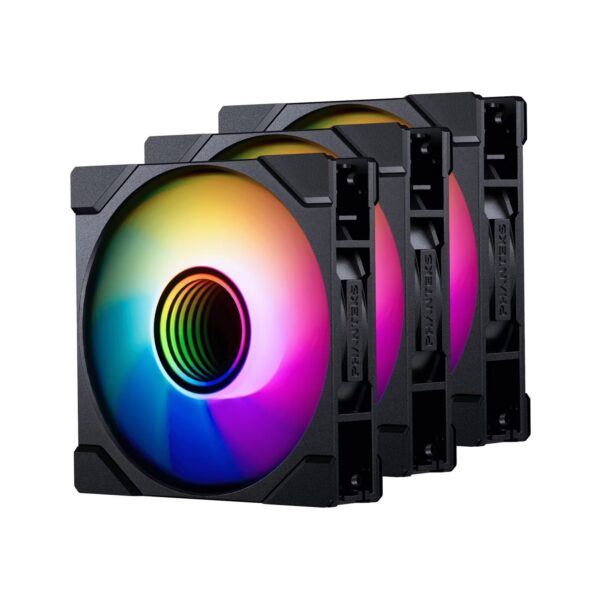 VENTILADOR PHANTEKS M25G2-120 – 3PACK – NEGRO