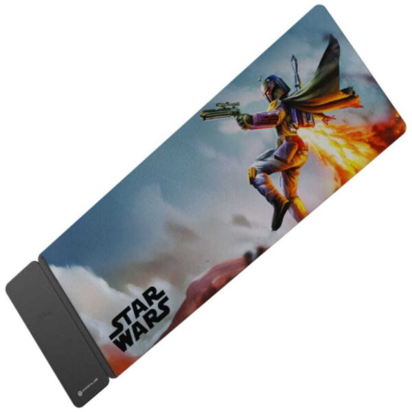 MOUSE PAD PRIMUS ARENA XL – STAR WARS BOBA FETT – CON CARGA INALAMBRICA