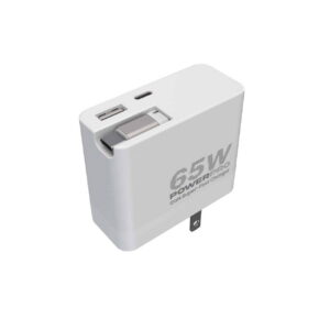 CARGADOR DE PARED UNNO POWERPRO – RETRACTIL – 65W