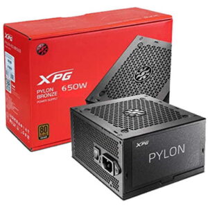 FUENTE DE PODER XPG PYLON 650 WATTS 80+ BRONCE