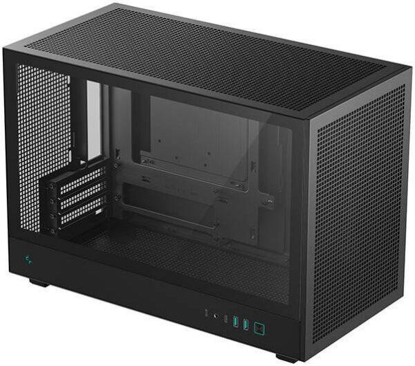 CASE RGB DEEPCOOL CH260 WH MINI TOWER SIN VENTILACIÓN INCLUI