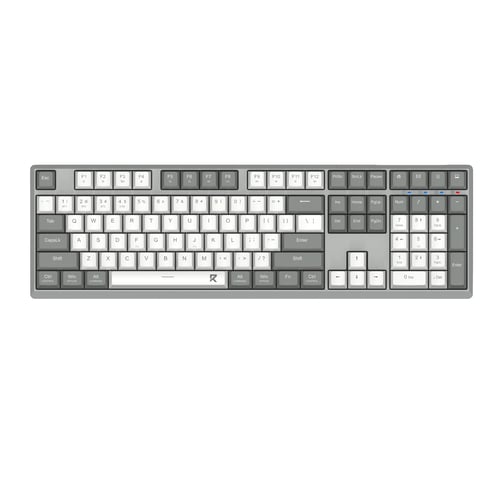 Redragon BK-7485 – Wireless – Gris/Blanco