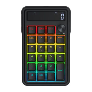 Redragon Cove Wireless – LCD – Negro