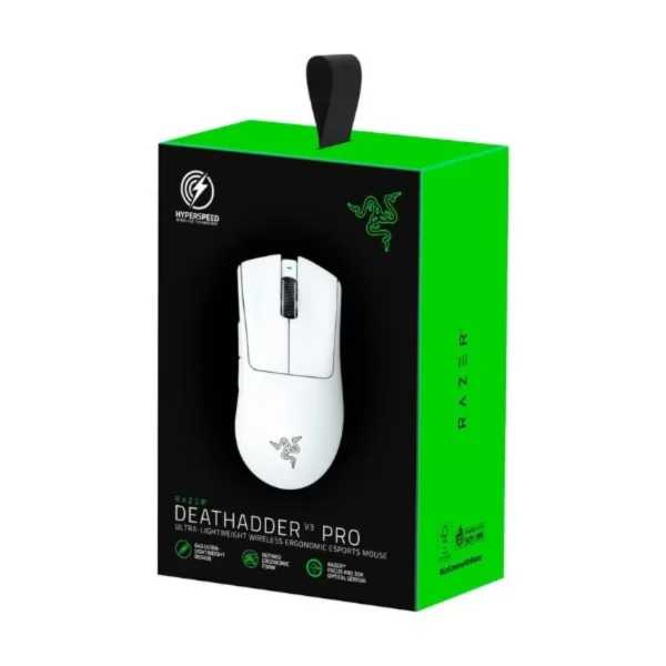 MOUSE RAZER DEATHADDER V3 PRO BLANCO