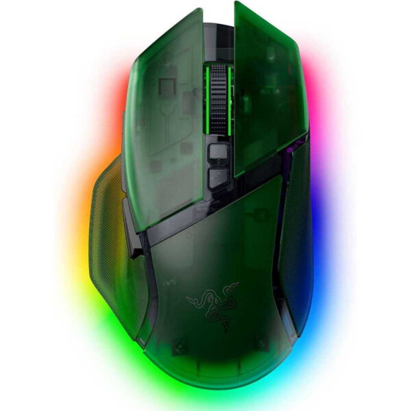 MOUSE GAMING RAZER BASILISK V3 PRO 35K – INALAMBRICO – PHANTOM GREEN