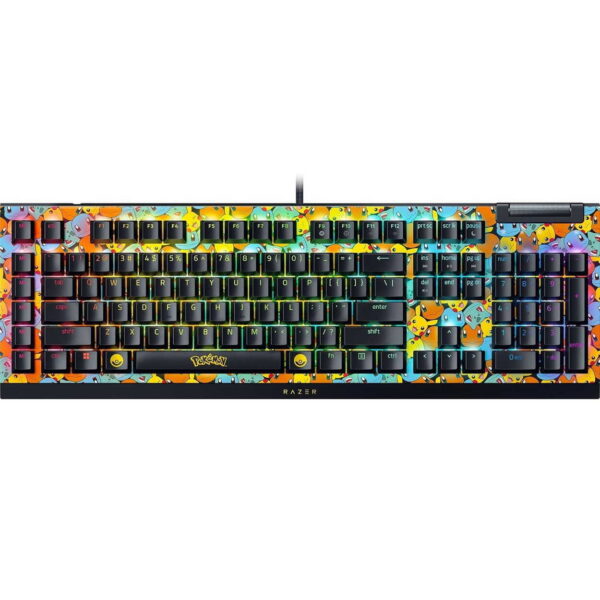 TECLADO GAMING RAZER BLACKWIDOW V4 X – POKEMON