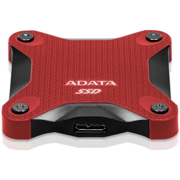 DISCO SSD EXTERNO ADATA SD620 ANTIGOLPES  – 2TB – ROJO – 550 MB/s