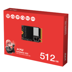SSD M.2 XPG GAMMIX S55 – 512GB – 2230 – 5000/3700 MB/s