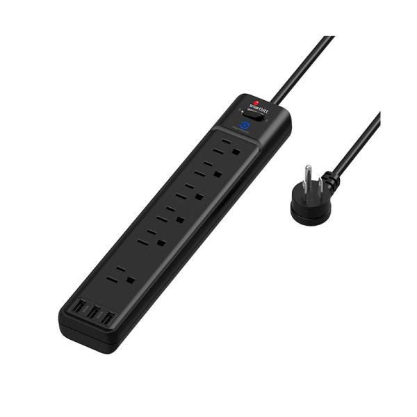 Protector SURGE SMARTBITT 6 AC + 3 USB – Seguridad Máxima para tus Dispositivos
