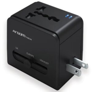 Cargador Argom  Universal Travel Adapter Fast Charge