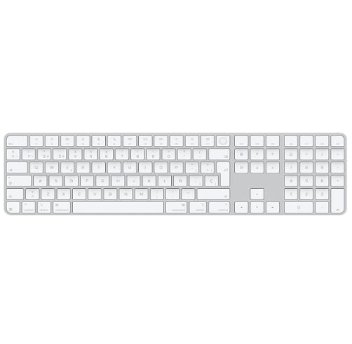 Apple Teclado Magic Touch ID and Numeric Keypad A3119 – Blanco