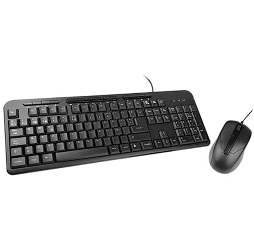 Combo Teclado Y mouse Xtech – Negro