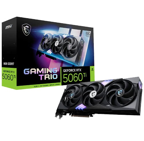 MSI GeForce RTX 5060 TI 8GB Gaming Trio OC