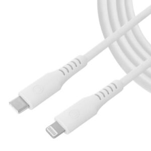 Unno Tekno Cable USB-C a Lightning – Ultra Charge – Blanco – 1.5m