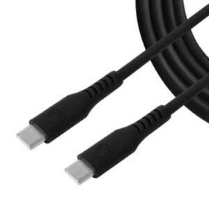 Unno Tekno Cable USB-C a USB-C – Ultra Charge – Negro – 1.5m