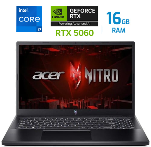 Acer Nitro V15 – Intel Core i7 13620H – 16 GB – RTX 5060 8 GB – 512 GB