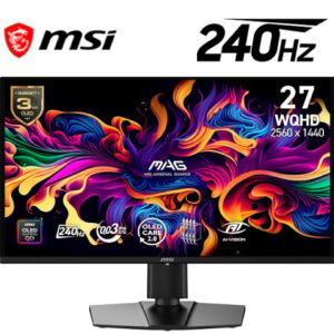 MSI MAG 274QP QD-OLED X24 – 27″ – 2K – 240 Hz – OLED
