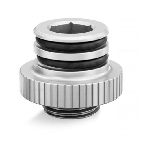 Ek-Quantum Torque Push In Adapter M7 Satin Titanium