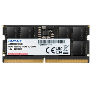 MEMORIA RAM PARA LAPTOP 16GB ADATA AD5S560016G-S DDR5 5600MH