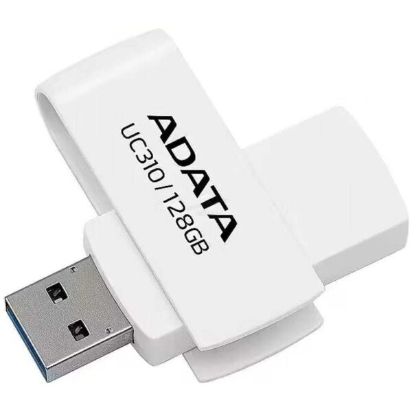 MEMORIA USB ADATA UC310 – USB 3.2 – 128GB – BLANCO – 100MB