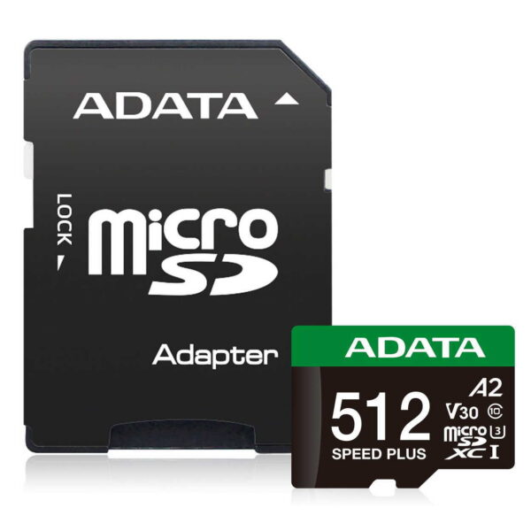 MEMORIA MICROSD ADATA SPEED PLUS – 512GB