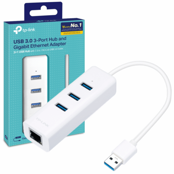 Adaptador TP-Link Hub USB 3.0 – RJ45