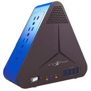 Regulador de Voltaje Centra R-Plus USB 2000VA/1000W