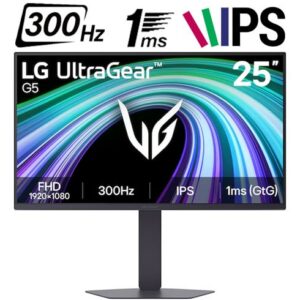 LG UltraGear G5 – 25″ – FHD – 300Hz – IPS