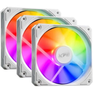 VENTILADOR XPG VENTO R 120 ARGB PWM – 3PACK – BLANCO