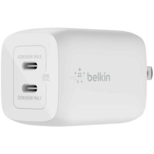 BELKIN BOOSTCHARGE PRO USB-C GAN 65W DUAL